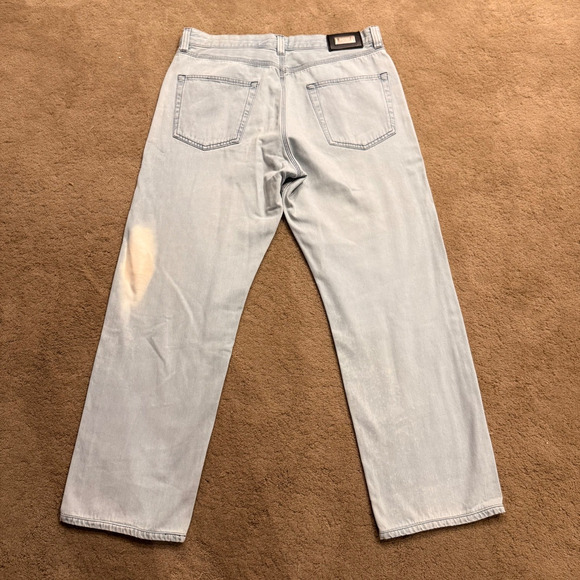 Boss Hugo Boss Jeans Mens Alabama Regular Fit 35x29 Faded Blue Style Retail-$165 - Picture 2 of 10